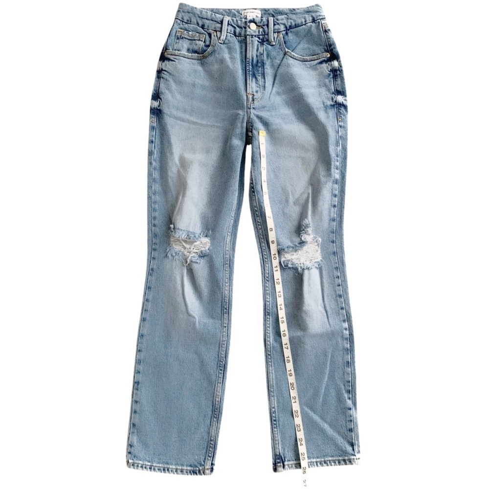 GOOD AMERICAN Good Icon Straight Leg Jeans! Retail$155 - Picture 3 of 9